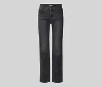 Straight Fit Jeans mit 5-Pocket-Design