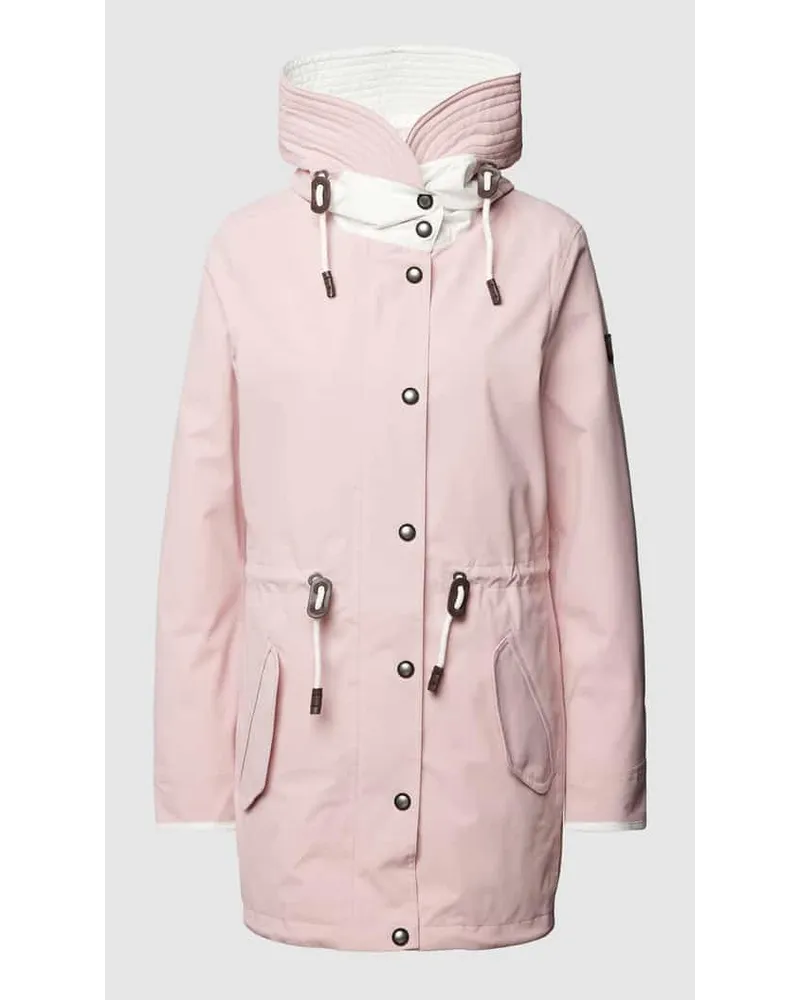 Wellensteyn Parka mit Label-Patch Modell 'SOMMER Rose