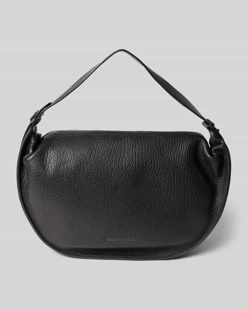 Marc O'Polo Umhängetasche aus echtem Schafsleder Black