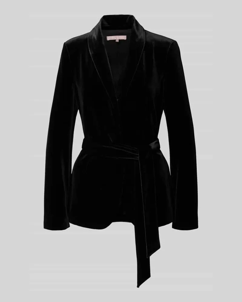 Christian Berg Blazer mit Reverskragen Black