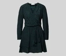 Knielanges Kleid in Wickel-Optik Modell 'ROGERS