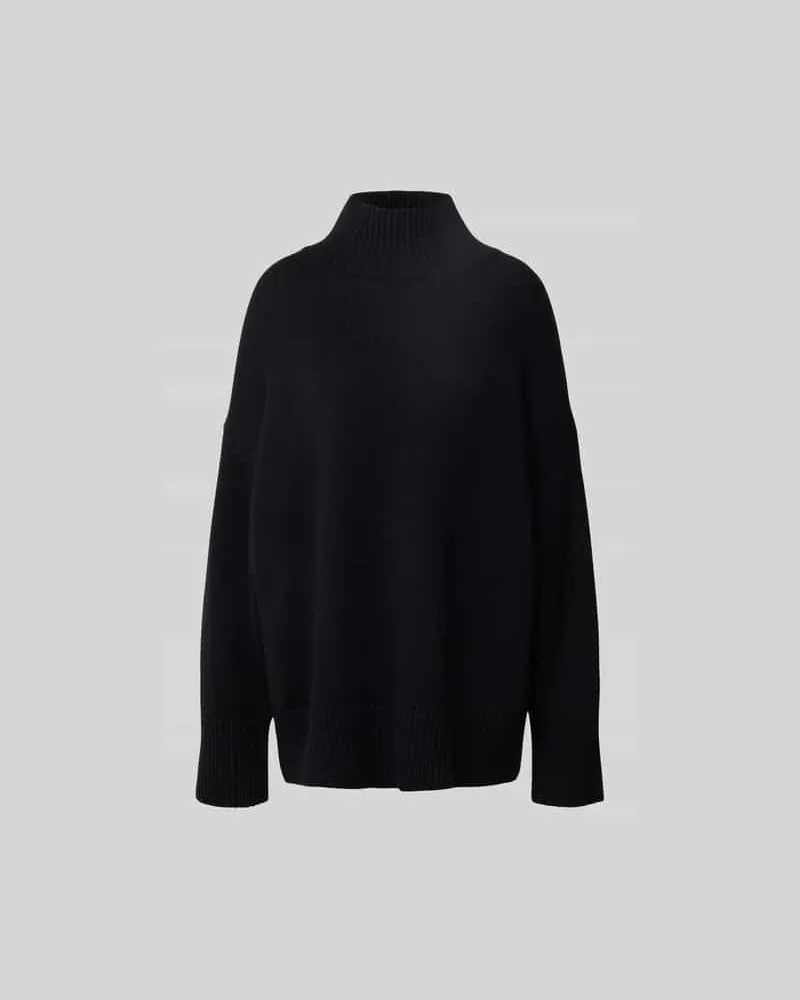Juvia Oversized Pullover mit Kaschmir-Anteil Black