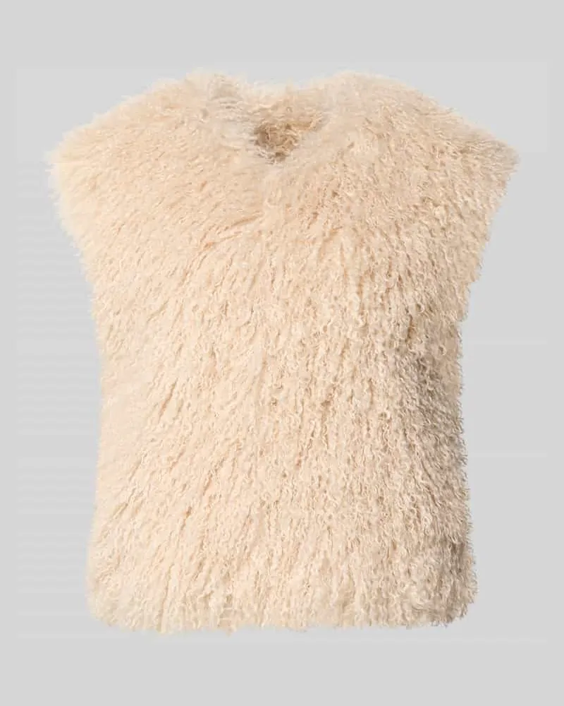 Oakwood Weste aus Kunstfell Modell 'BETH Beige
