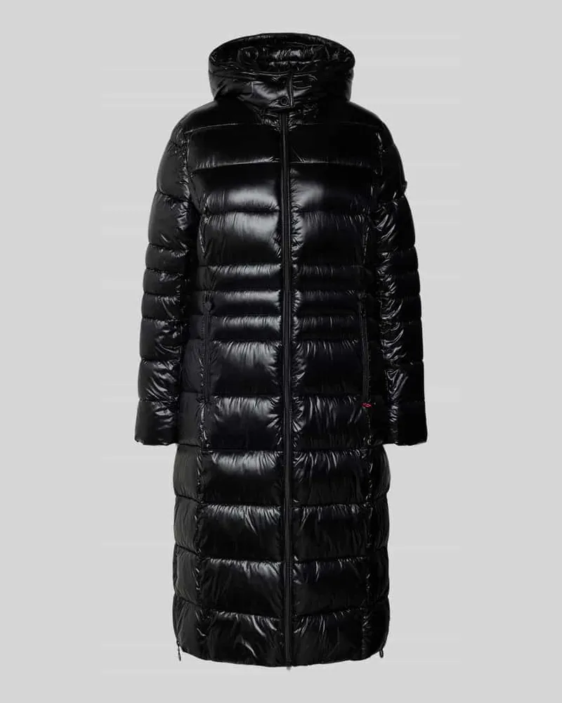 Frieda & Freddies Steppmantel mit Zweiwege-Reißverschluss Modell 'DALIA LONG Black