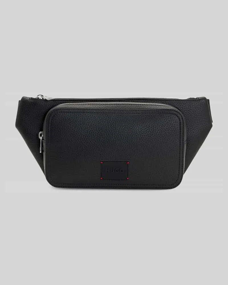 HUGO BOSS Bauchtasche mit Metallreißverschluss Black