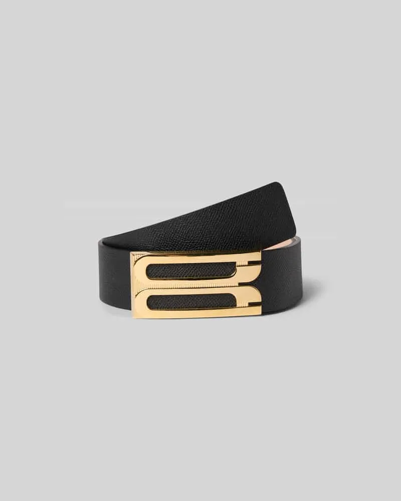 Victoria Beckham Gürtel mit Label-Detail Black