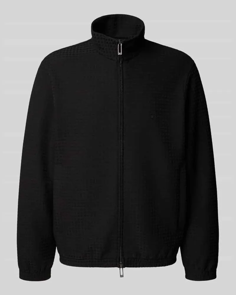 Emporio Armani Sweatjacke mit Reißverschluss Black