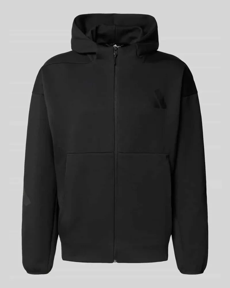 adidas Sweatjacke mit Kapuze Black