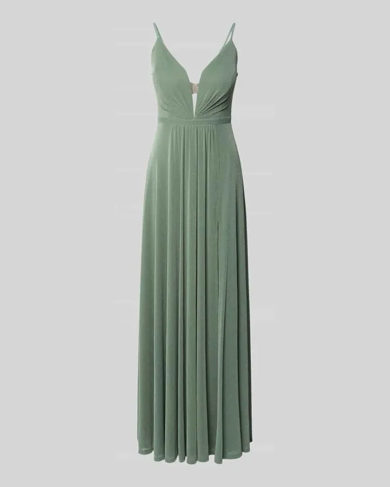 Vera Mont Abendkleid mit Cut Out im Rücken Hellgruen