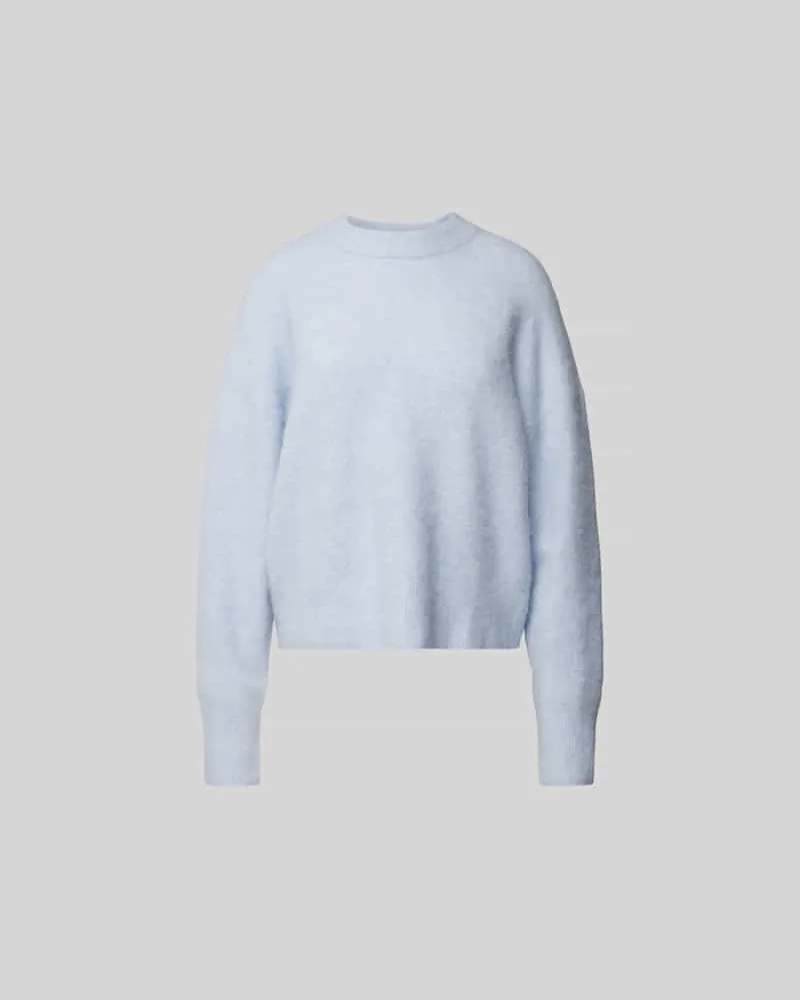 Filippa K Pullover mit gerippten Abschlüssen Hellblau