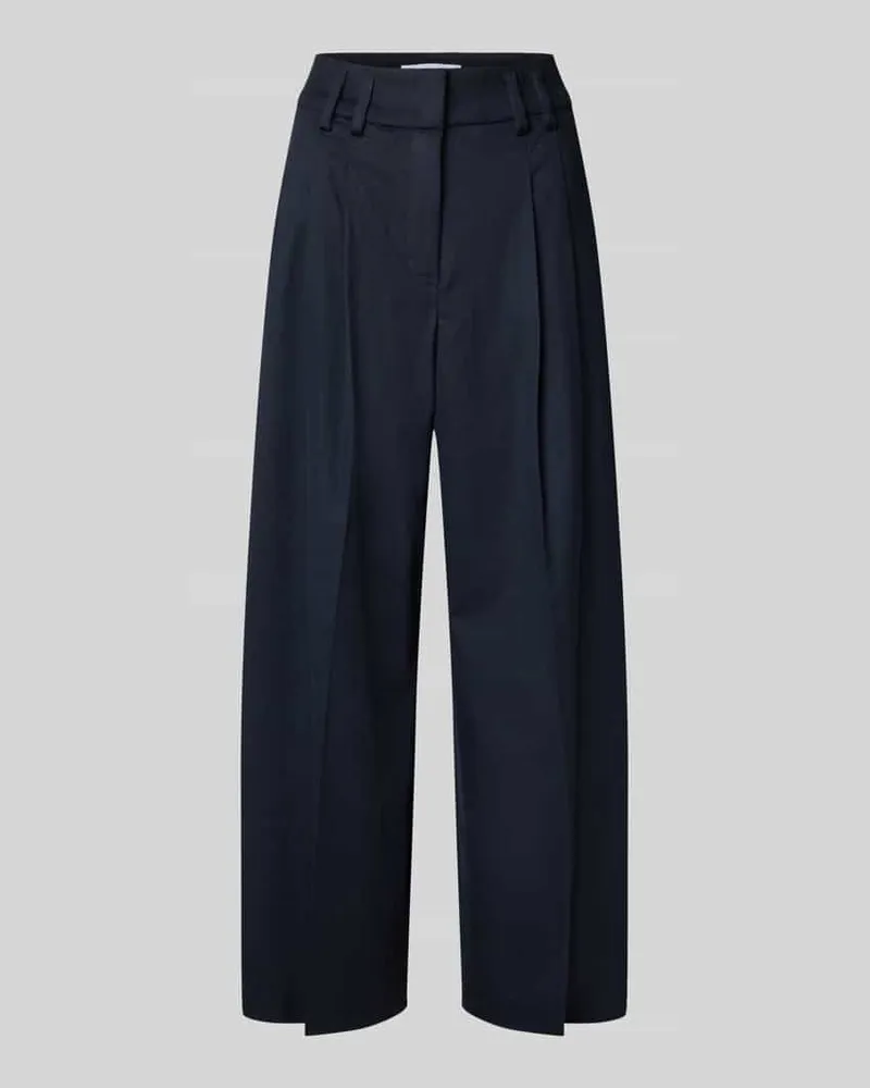 RAFFAELLO ROSSI  Balloon Fit Stoffhose in verkürzter Passform Modell 'MAYLA Marine