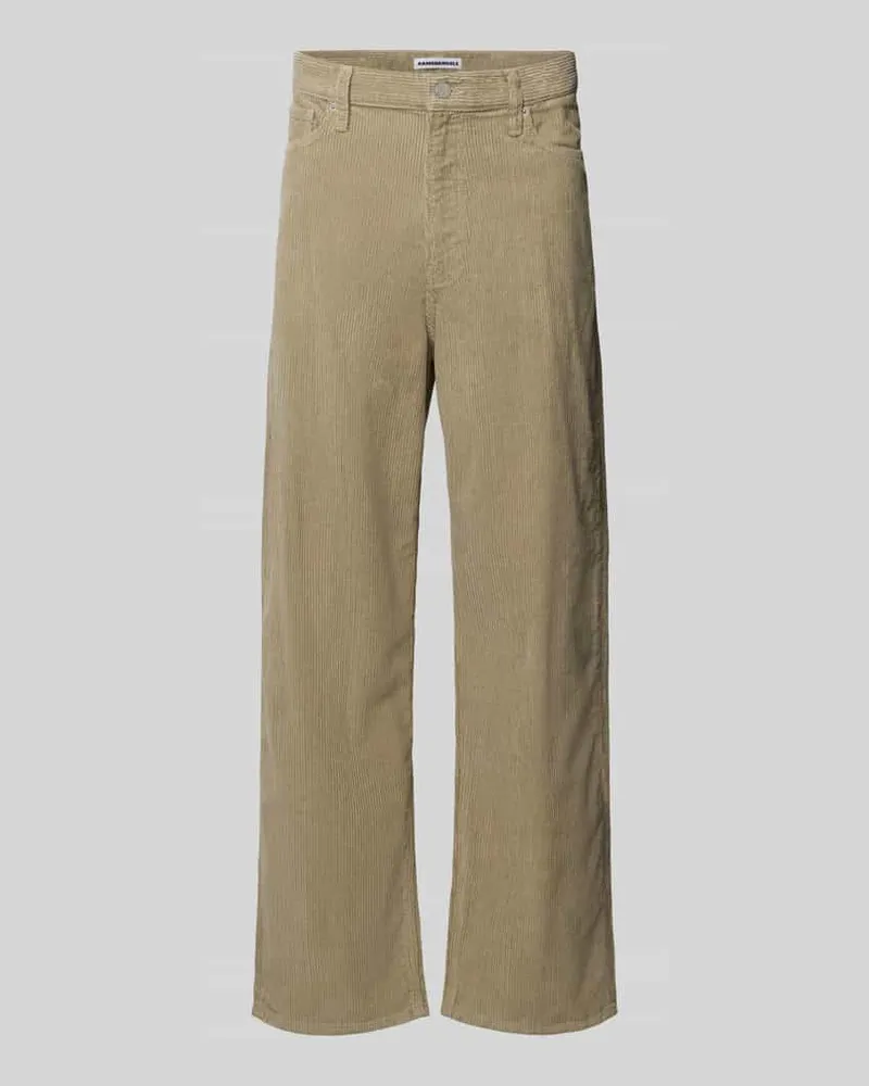 Armedangels Wide Leg Cordhose aus Baumwoll-Mix Modell 'JAAMEO Beige