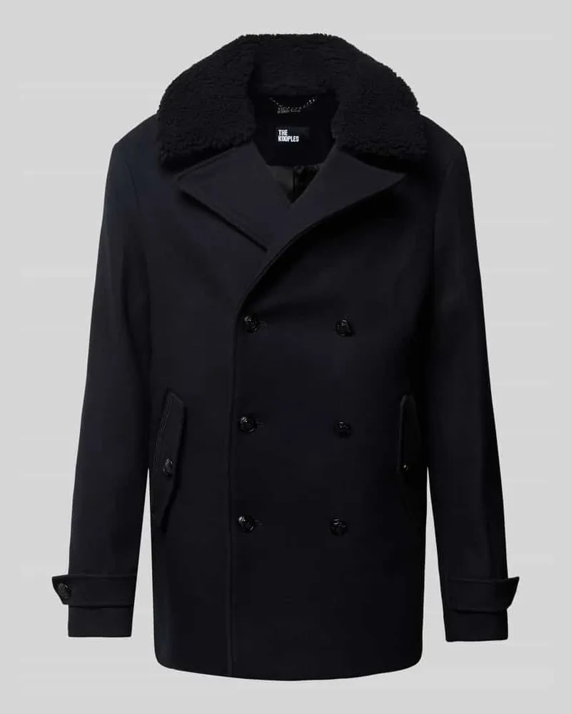 The Kooples Jacke mit Pattentaschen Modell 'MANTEAU Marine