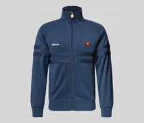 Sweatjacke mit Label-Patch Modell 'RIMINI