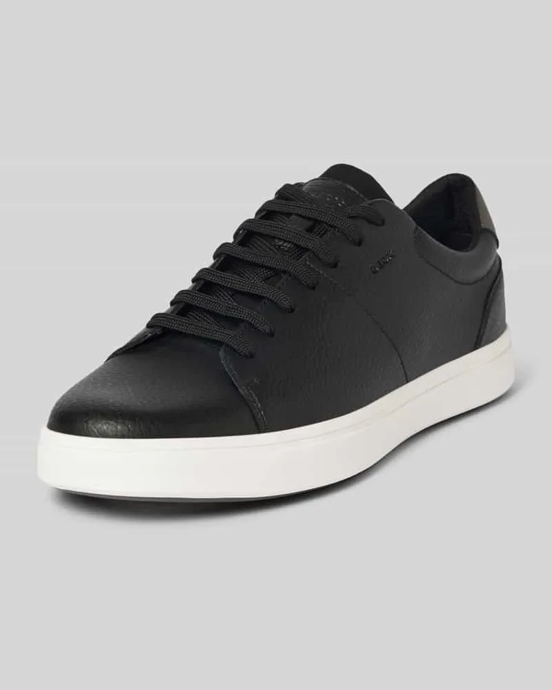 Geox Sneaker mit Schnürverschluss Black