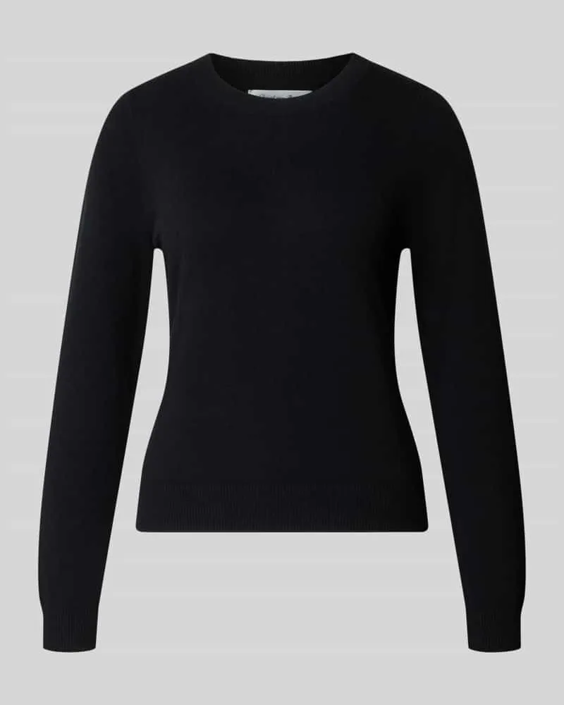 Christian Berg Slim Fit Strickpullover aus reinem Kaschmir Black