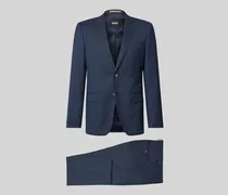 Slim Fit Anzug mit Brustleistentasche Modell 'Huge