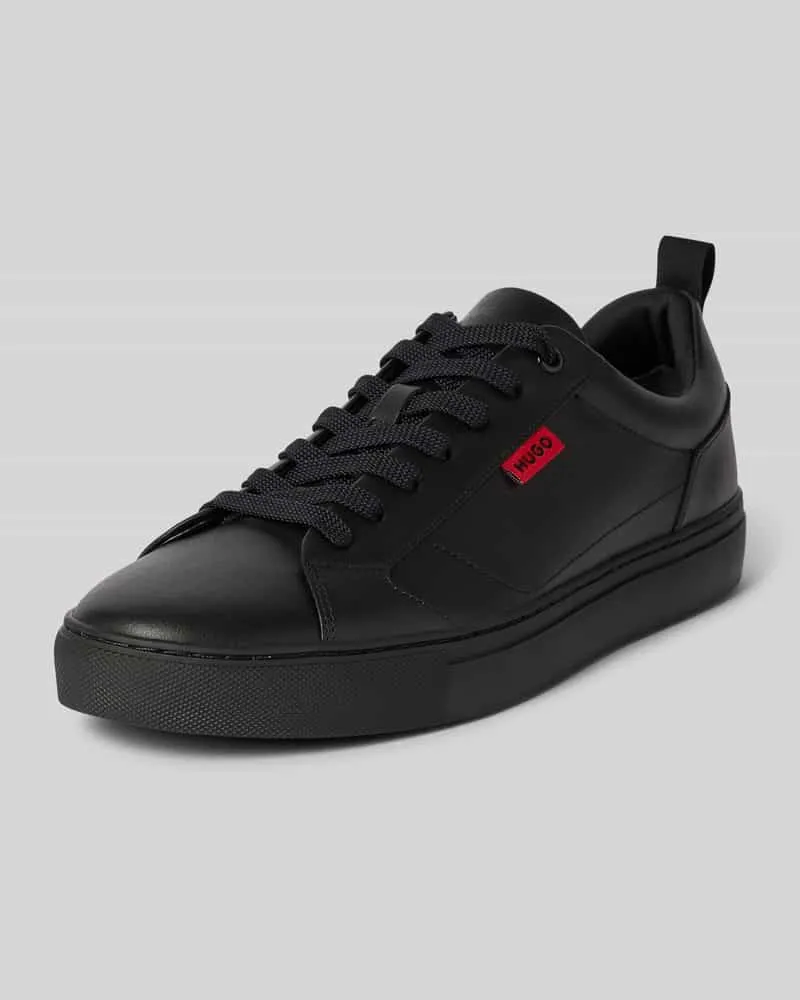 HUGO BOSS Sneaker mit Zugschlaufe Modell 'Morrie Black