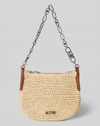 Michael Kors Handtasche mit Label-Applikation Beige