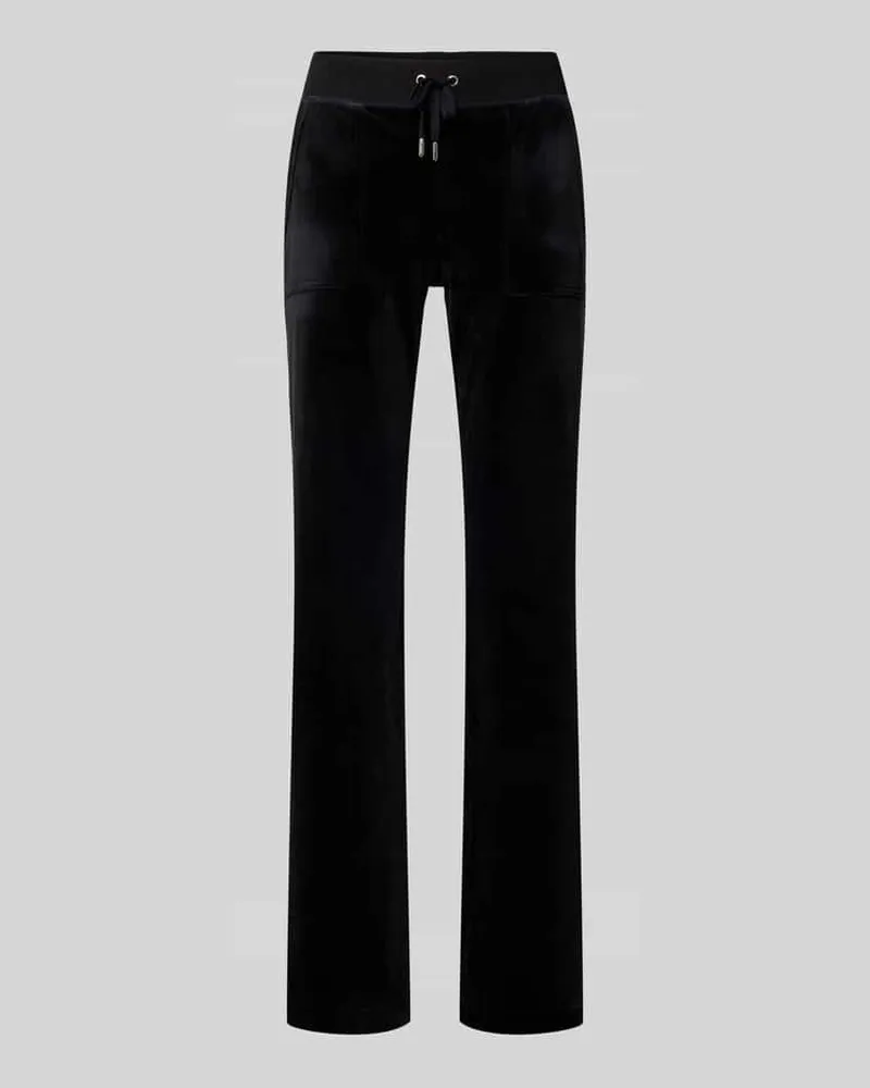 Juicy Couture Jogpants mit elastischem Bund und Eingrifftaschen Black