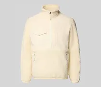 Sweatshirt mit Teddyfell