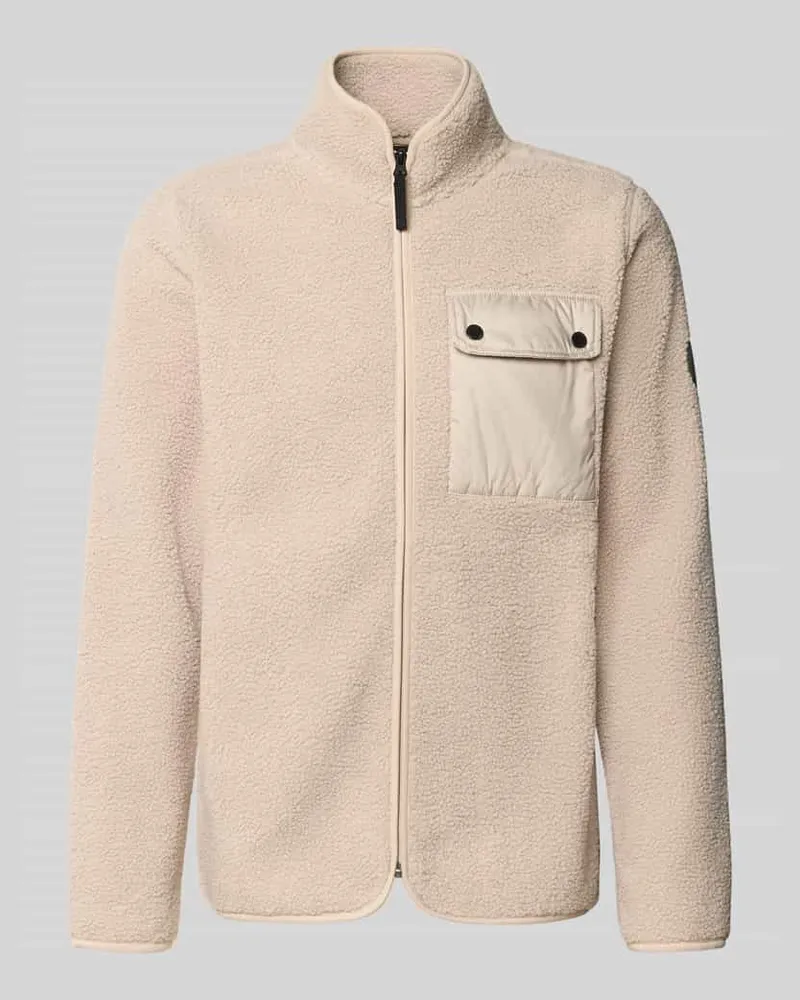 Didriksons 1913 Regular Fit Jacke mit Stehkragen Modell 'Peter Beige