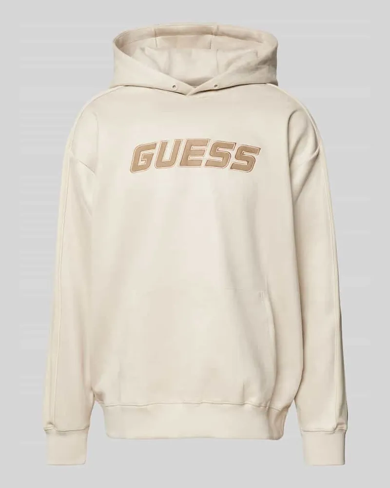 Guess Hoodie mit Label-Detail Modell 'MOJO Stein