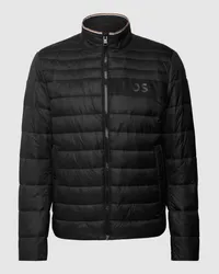 HUGO BOSS Steppjacke mit Label-Patch Modell 'Darolus Black