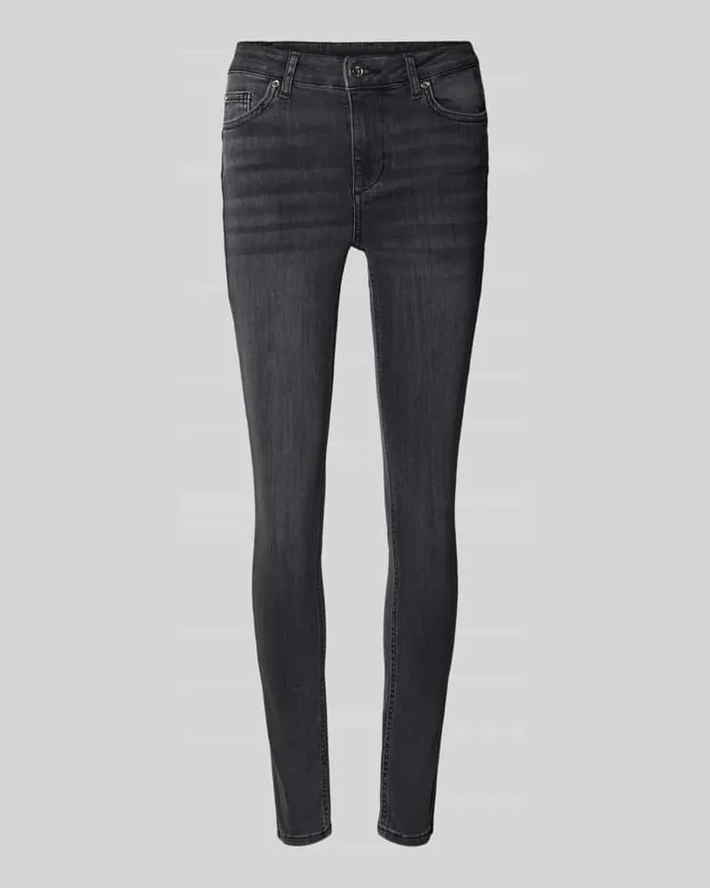 Liu Jo Skinny Fit Jeans mit Gesäßtaschen Black