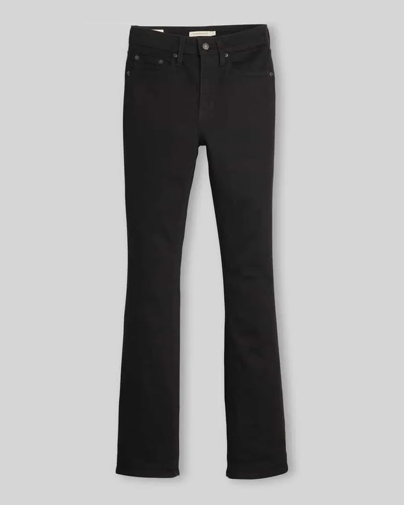 Levi's Bootcut Jeans aus Baumwoll-Mix im 5-Pocket-Design Black