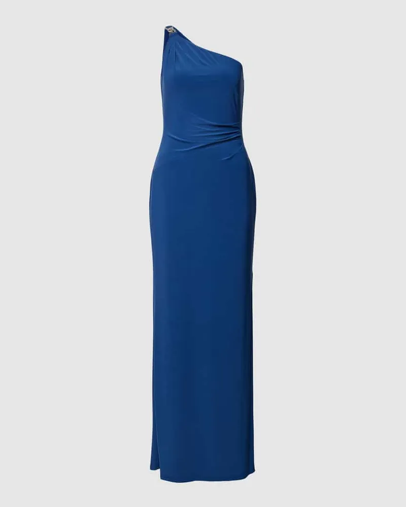 Ralph Lauren Abendkleid mit Zierbesatz Modell 'BELINA Bleu