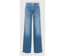Wide Fit Jeans mit Knopf- und Reißverschluss Modell 'AIMEE