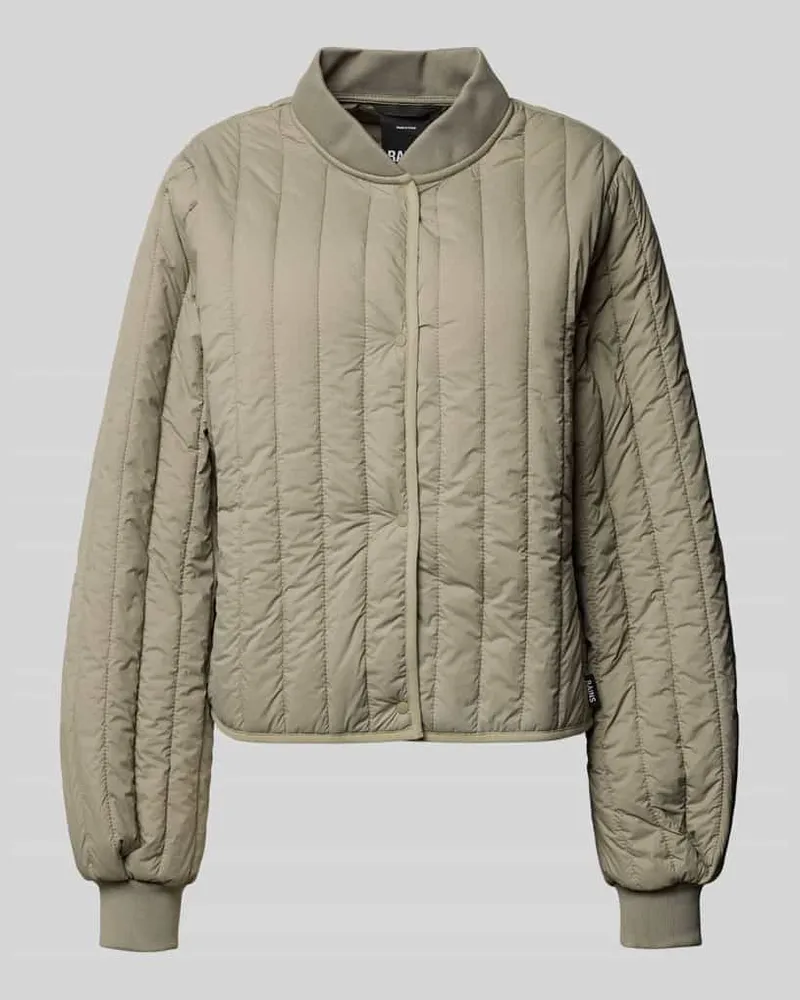 RAINS Steppjacke mit Knopfverschluss Modell 'Banja Liner Schilf