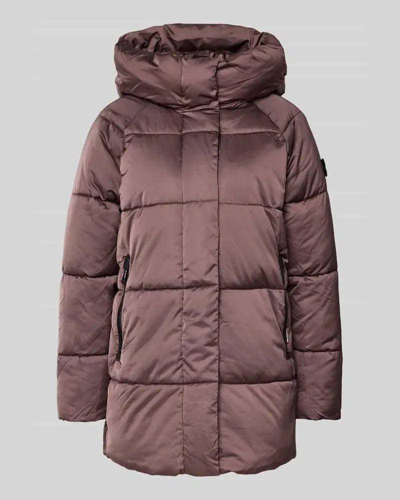 khujo Steppjacke mit Reißverschlusstaschen Modell Altrosa