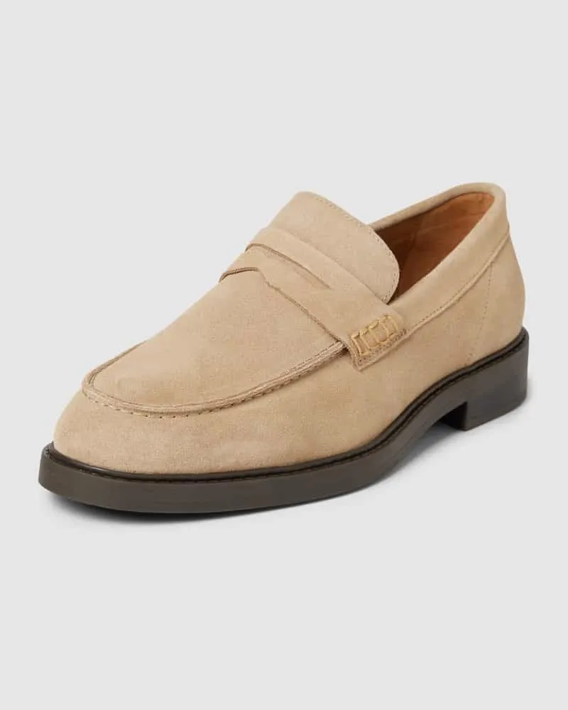 Selected Penny-Loafer mit Ziernaht Modell 'BLAKE Sand