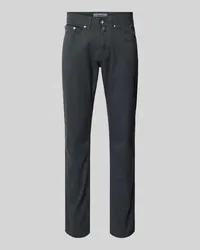 Pierre Cardin Tapered Fit Chino im 5-Pocket-Design Modell 'LYON Mittelgrau