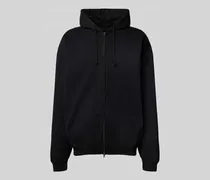 Oversized Sweatjacke mit Kapuze