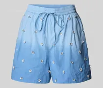 Shorts mit Pailletten Modell 'Hichigan