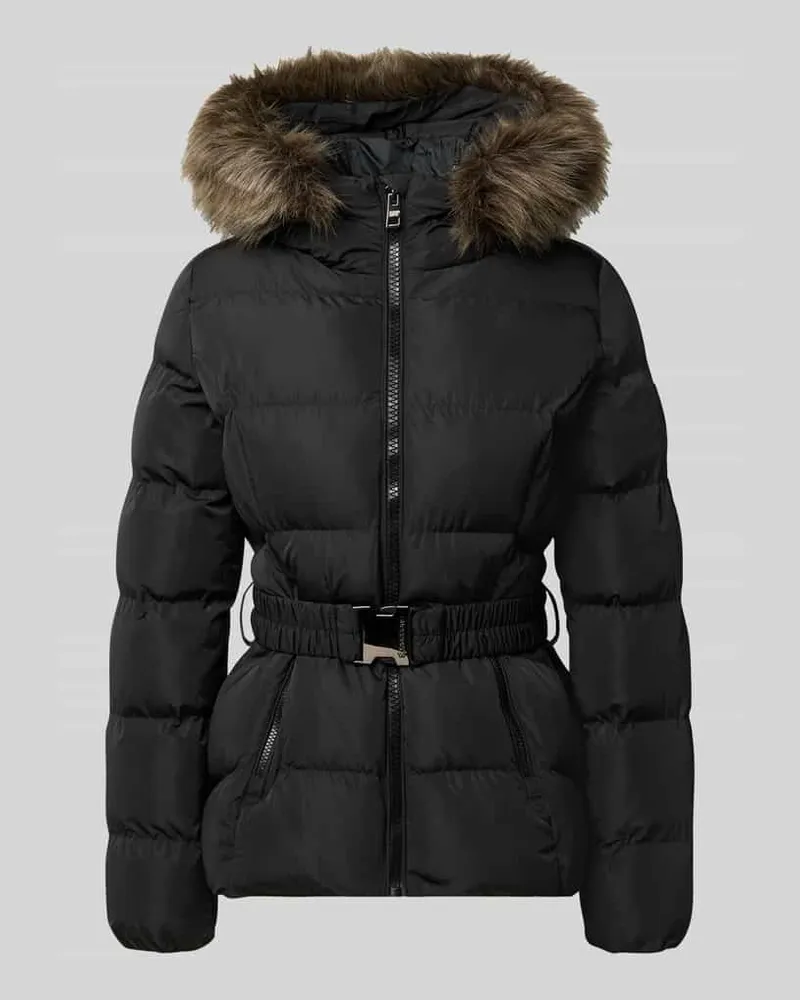 Superdry. Mantel in Stepp-Optik Modell 'FUJI Black