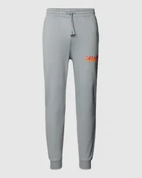 HUGO BOSS Sweatpants mit Label-Detail Modell 'Linked Stein