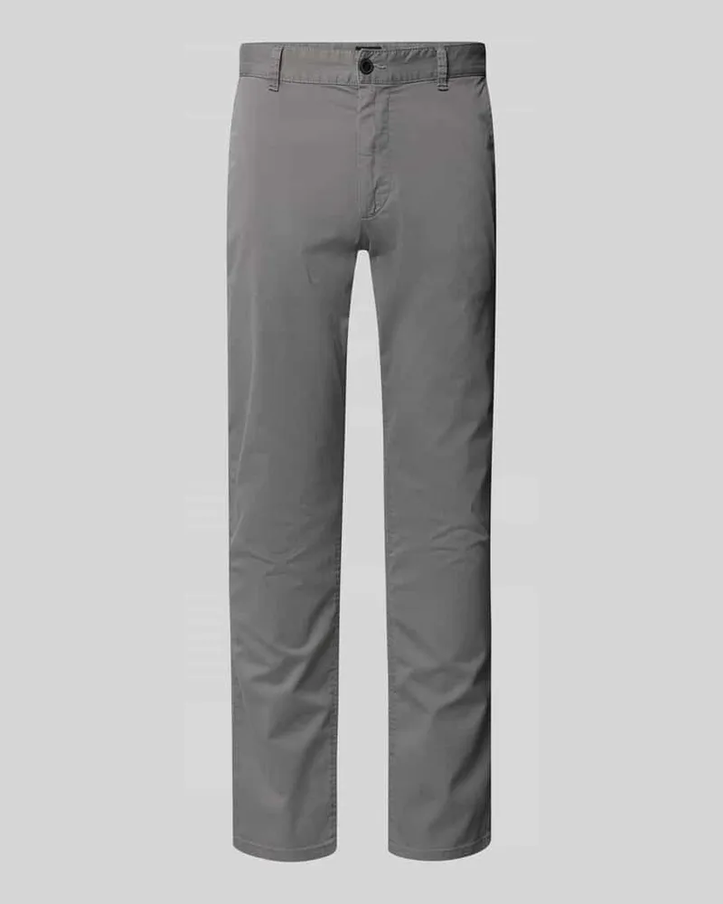 HUGO BOSS Slim Fit Chino aus Baumwoll-Mix Modell 'CHINO_SLIM Hellgrau