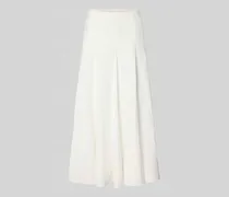 Midirock in Falten-Optik