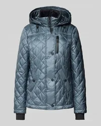 Gil Bret Steppjacke mit Reißverschlusstasche Blau