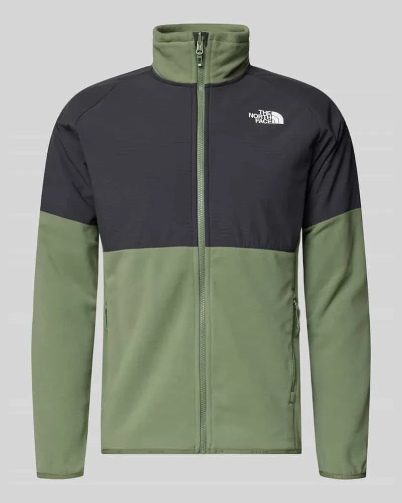 The North Face Sweatjacke mit Reißverschluss Oliv