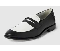 Loafers in Two-Tone-Machart aus Leder Modell 'LINDSEY