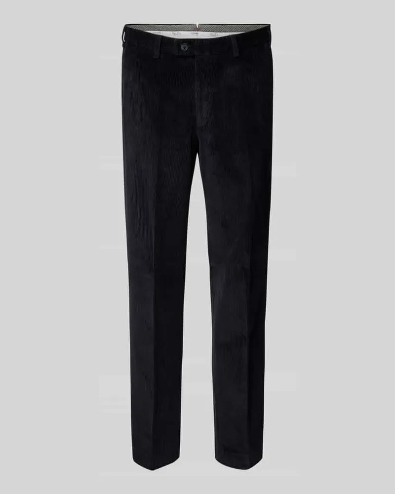 Hiltl Regular Fit Cordhose aus reiner Baumwolle Modell 'PARMA Marine