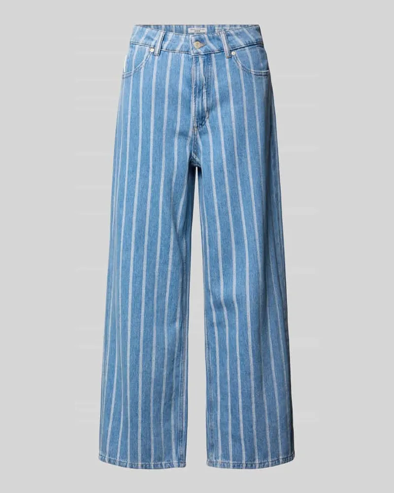 Marc O'Polo Wide Leg Jeans Modell 'TOMMA' - Special Drop Jeansblau