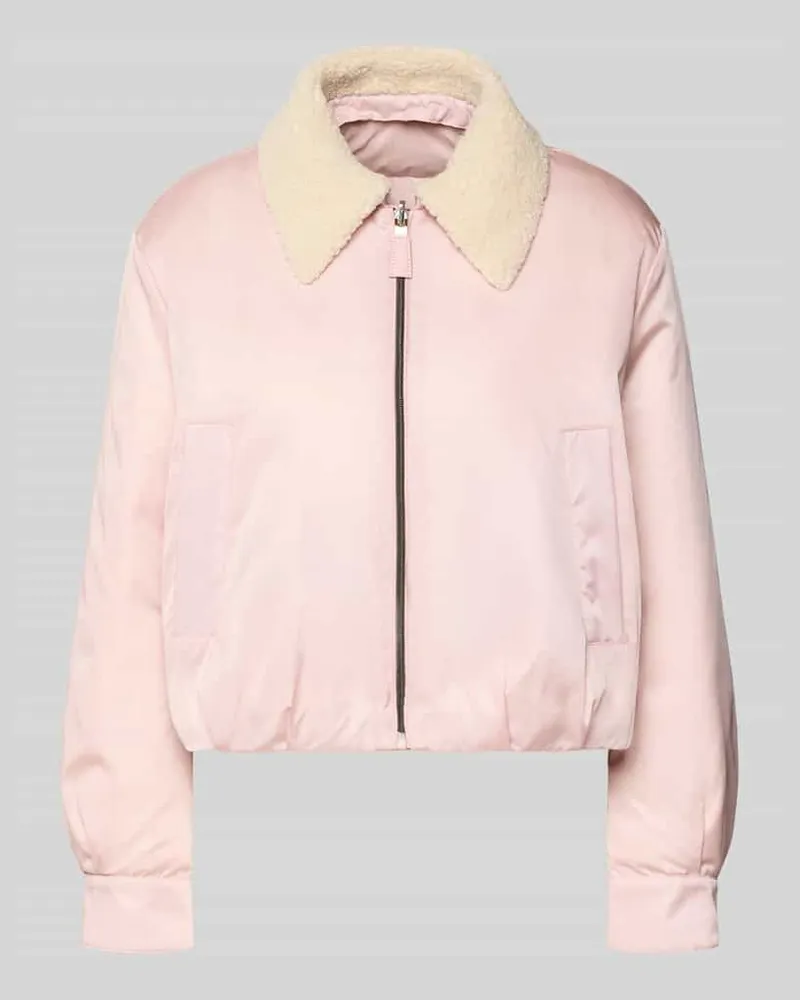 Luisa Cerano Daunenjacke mit Eingrifftaschen Pink