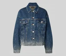 Relaxed Fit Jeansjacke aus Baumwoll-Mix