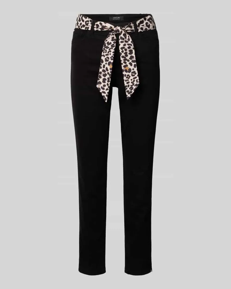 Marc Cain Stoffhose mit 5-Pocket-Design Black